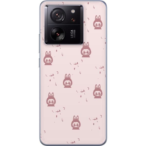 Xiaomi 13T Gjennomsiktig deksel Labubu Neon Pop - Neonfarget pop art monster