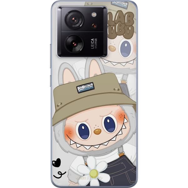 Xiaomi 13T Gjennomsiktig deksel Labubu Minimal Mood - Enkel og stilig monsterdesign