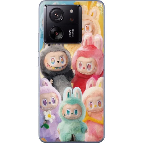 Xiaomi 13T Pro Gjennomsiktig deksel Labubu Skissestil