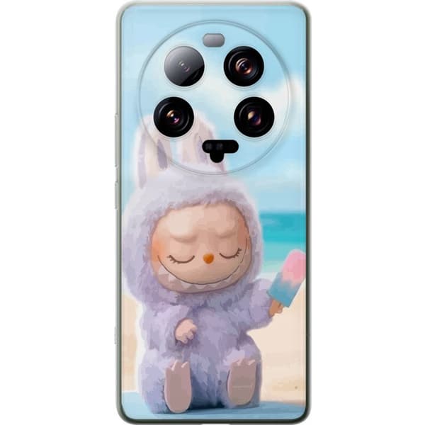 Xiaomi 13 Ultra Gennemsigtig cover Labubu Lyserød Stemning