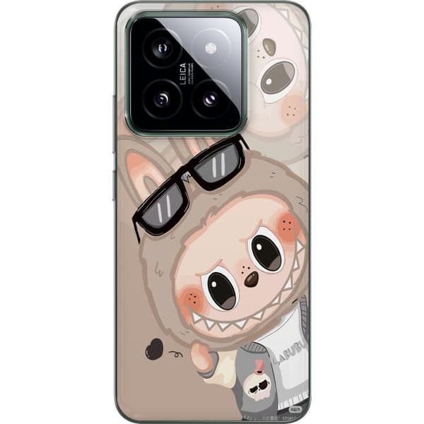 Xiaomi 14 Läpinäkyvä kuori Labubu Rainbow Chaos