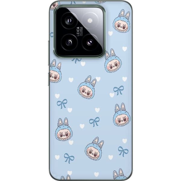 Xiaomi 14 Läpinäkyvä kuori Labubu Tuli Henki