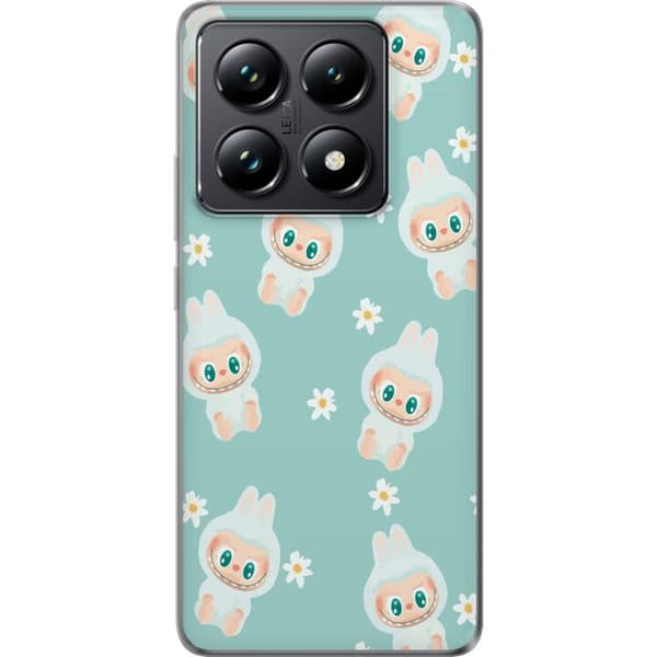 Xiaomi 14T Gjennomsiktig deksel Labubu Candy Vibes