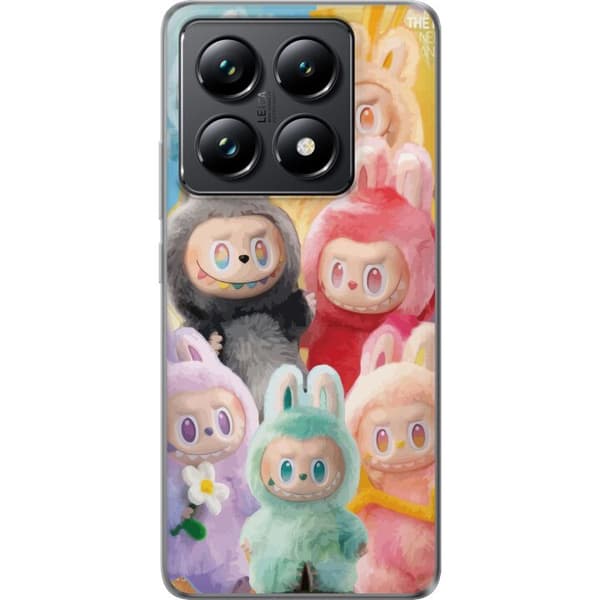 Xiaomi 14T Gennemsigtig cover Labubu Skitse Stil