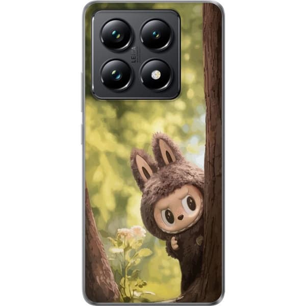 Xiaomi 14T Gjennomsiktig deksel Labubu Graffiti Vibes – Gatukunst i Monsterform