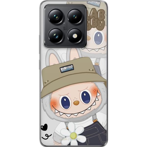 Xiaomi 14T Pro Gennemsigtig cover Labubu Minimal Mood - Enkel og stilren monsterdesign