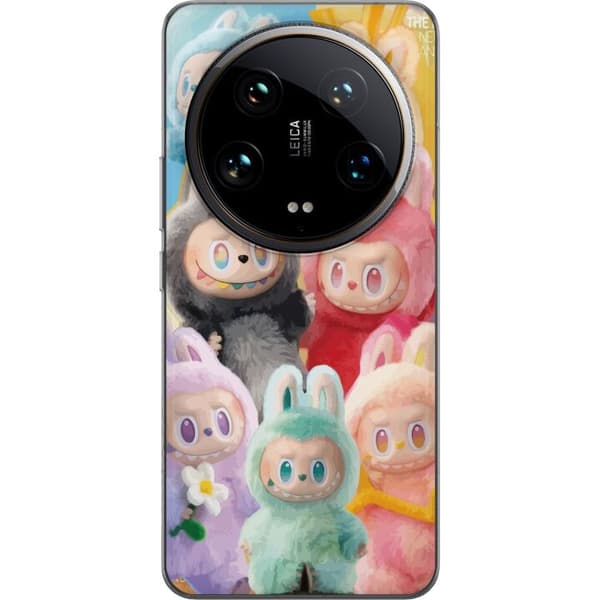 Xiaomi 14 Ultra Läpinäkyvä kuori Labubu Luonnos Tyyli