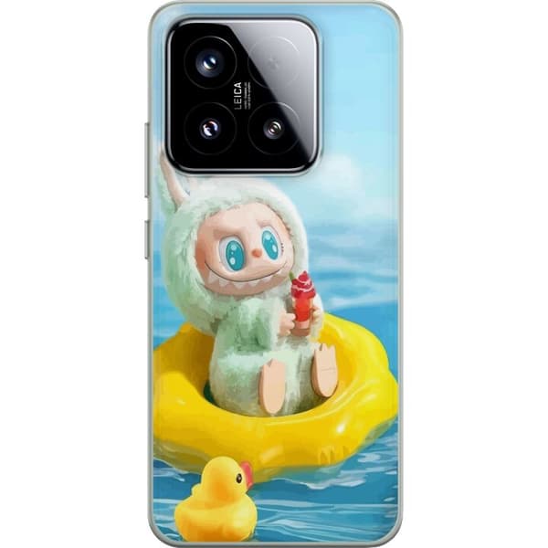 Xiaomi 15 Läpinäkyvä kuori Labubu Stripe Attack - Raidat kohtaavat hirviöt