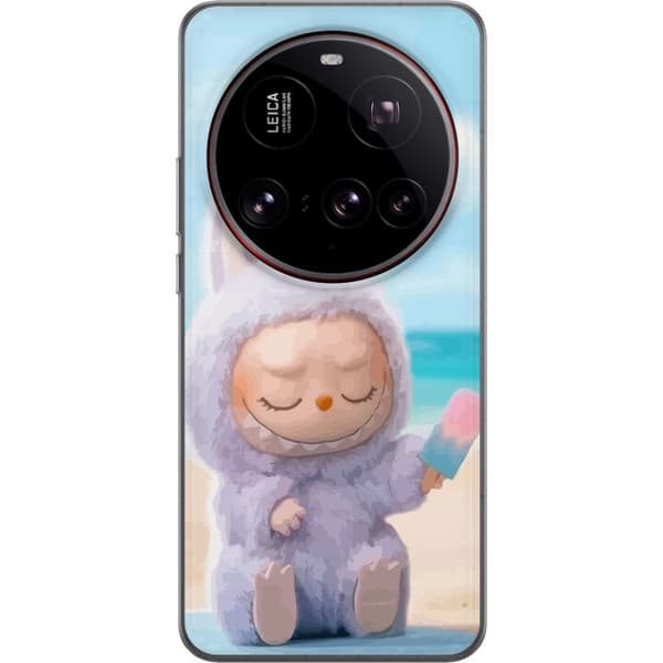 Xiaomi 15 Ultra Gennemsigtig cover Labubu Lyserød Stemning