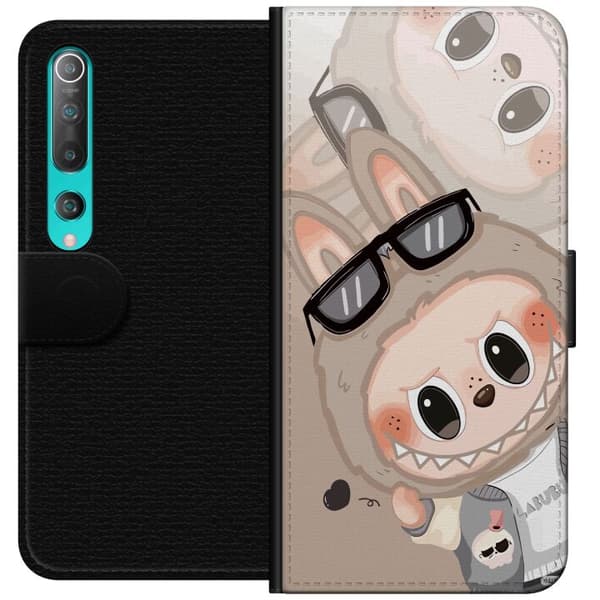 Xiaomi Mi 10 5G Tegnebogsetui Labubu Rainbow Chaos