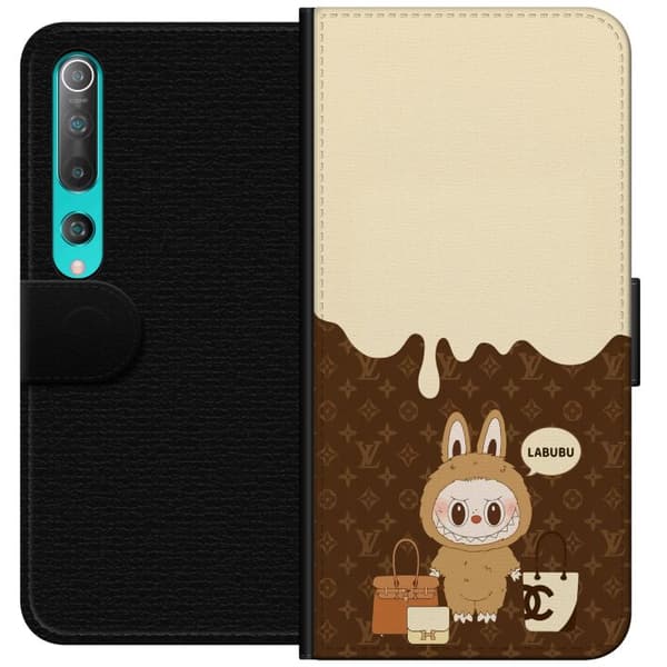 Xiaomi Mi 10 5G Lompakkokotelo Labubu Blue Chill - Sinisen sävyt ja rauhallinen ilme