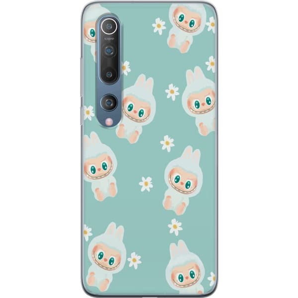 Xiaomi Mi 10 5G Genomskinligt Skal Labubu Candy Vibes – Söt och färgglad monsterstil
