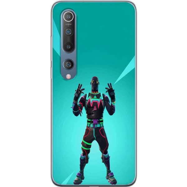 Xiaomi Mi 10 5G Gjennomsiktig deksel svart ridder fortnite