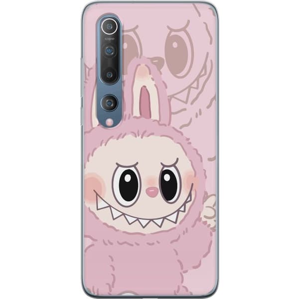 Xiaomi Mi 10 5G Gennemsigtig cover Labubu Floral Freak