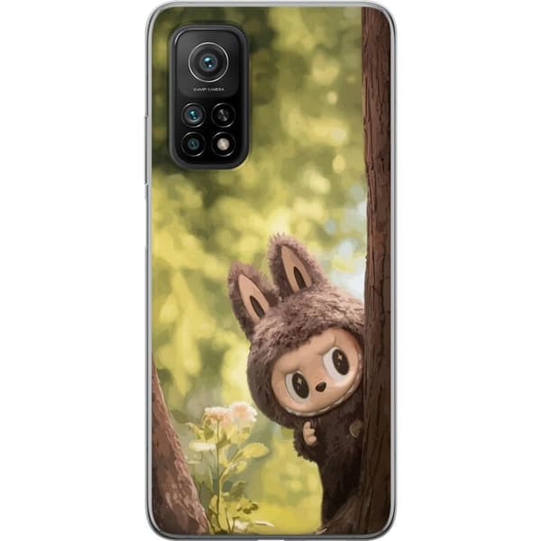 Xiaomi Mi 10T 5G Gennemsigtig cover Labubu Graffiti Vibes – Gadekunst i monsterform