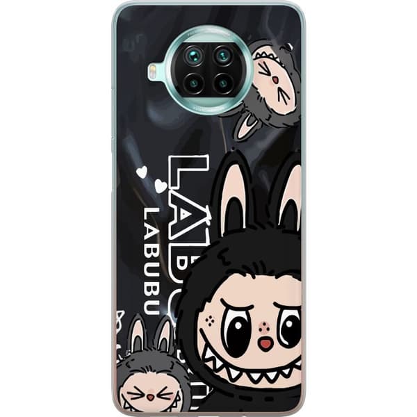 Xiaomi Mi 10T Lite 5G Läpinäkyvä kuori <nl>Labubu Black Energy - Musta kuviointi katutyyliin