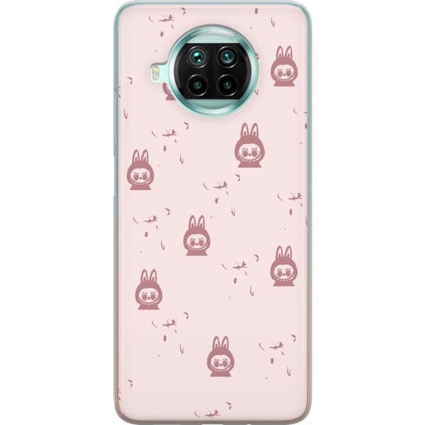 Xiaomi Mi 10T Lite 5G Läpinäkyvä kuori Labubu Neon Pop - Neonvärinen pop art hirviö