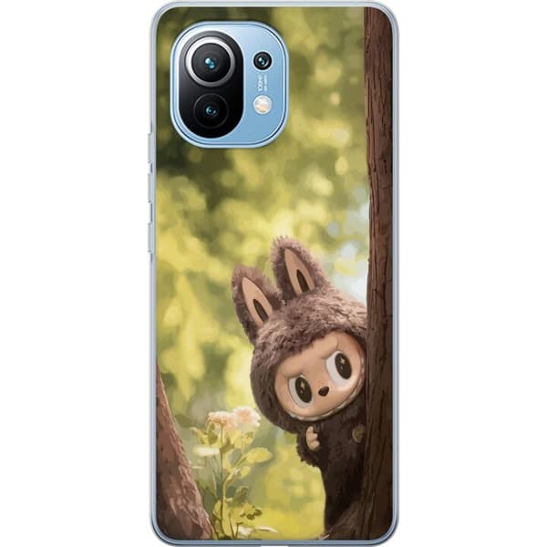 Xiaomi Mi 11 Läpinäkyvä kuori Labubu Graffiti Vibes – Katutaide hirviömuodossa