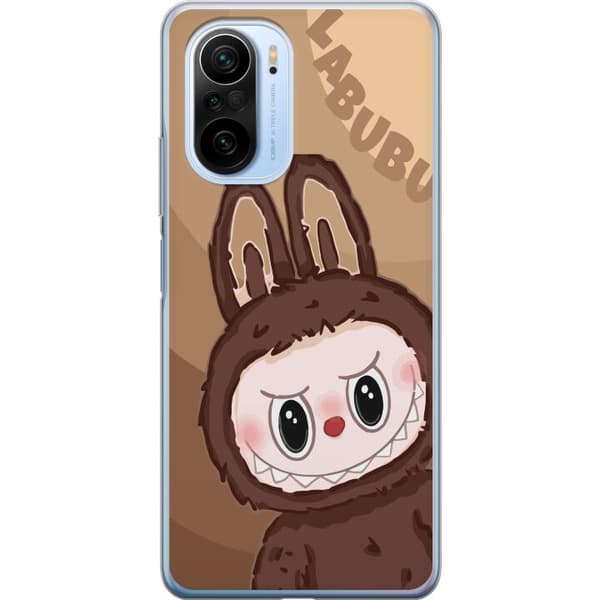 Xiaomi Mi 11i Läpinäkyvä kuori Labubu Pilvipieni - Valkoinen ja Sininen Suunnittelu Söpöllä Tyylillä