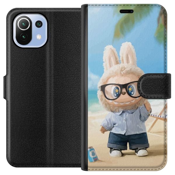 Xiaomi Mi 11 Lite Plånboksfodral Labubu Dark Dreams – Mörk mystisk design