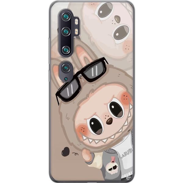 Xiaomi Mi Note 10 Gennemsigtig cover Labubu Rainbow Chaos