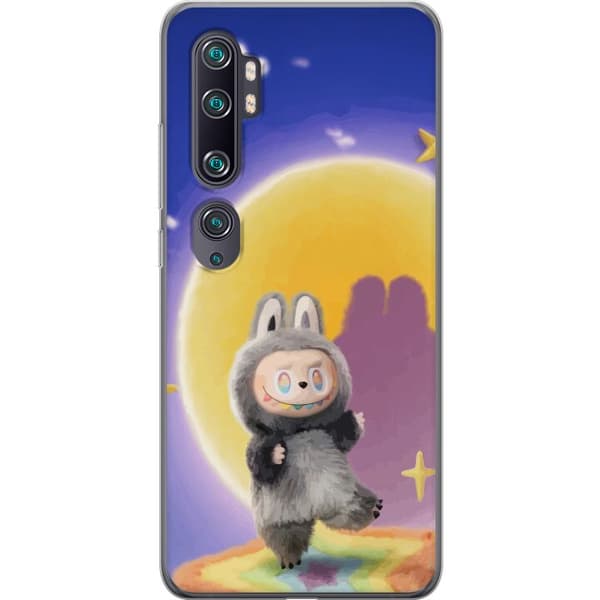 Xiaomi Mi Note 10 Läpinäkyvä kuori Labubu Neon Pop - Neonväri pop-taiteen hirviö