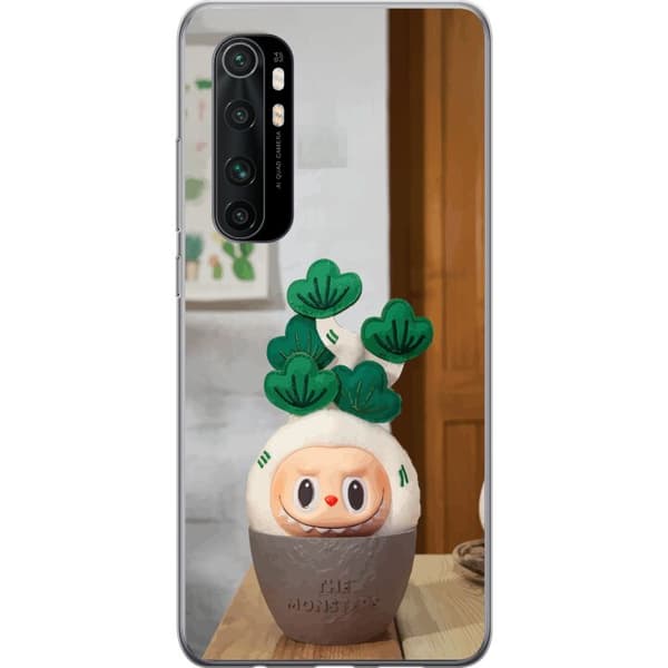 Xiaomi Mi Note 10 Lite Genomskinligt Skal THE MONSTERS Naughty Plants