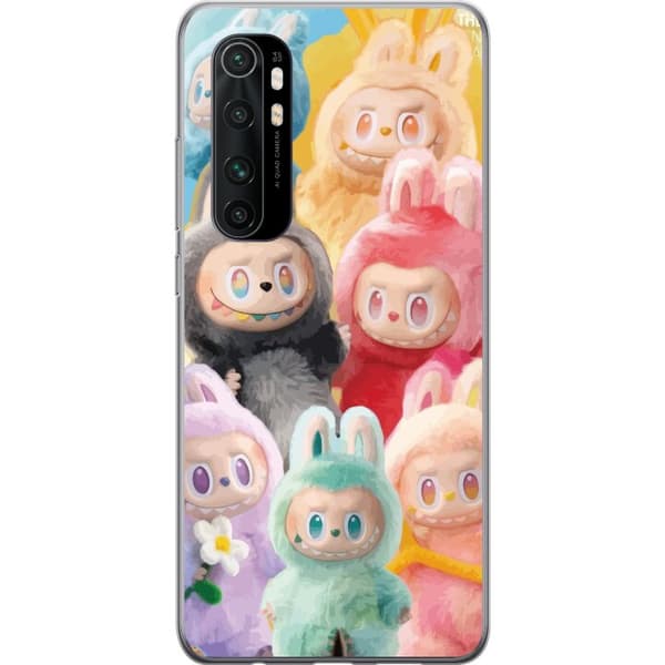 Xiaomi Mi Note 10 Lite Gennemsigtig cover Labubu Skitse Stil