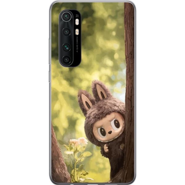 Xiaomi Mi Note 10 Lite Gennemsigtig cover Labubu Graffiti Vibes – Gadekunst i monsterform
