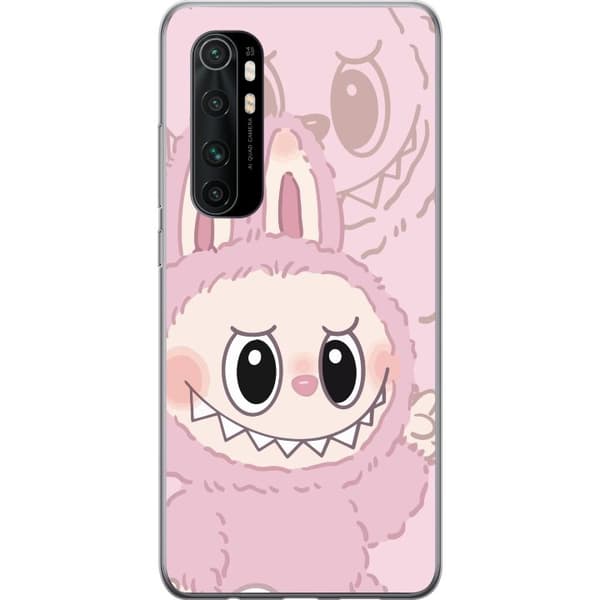 Xiaomi Mi Note 10 Lite Genomskinligt Skal Labubu Floral Freak – Blommigt monster i vintage-stil
