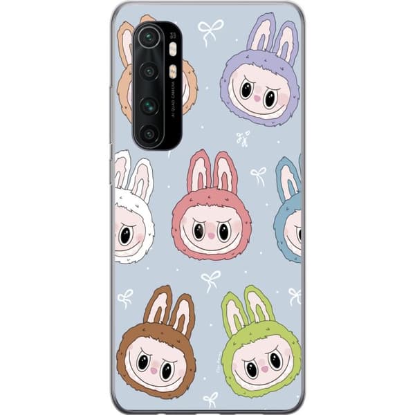 Xiaomi Mi Note 10 Lite Gennemsigtig cover Labubu Star mønster