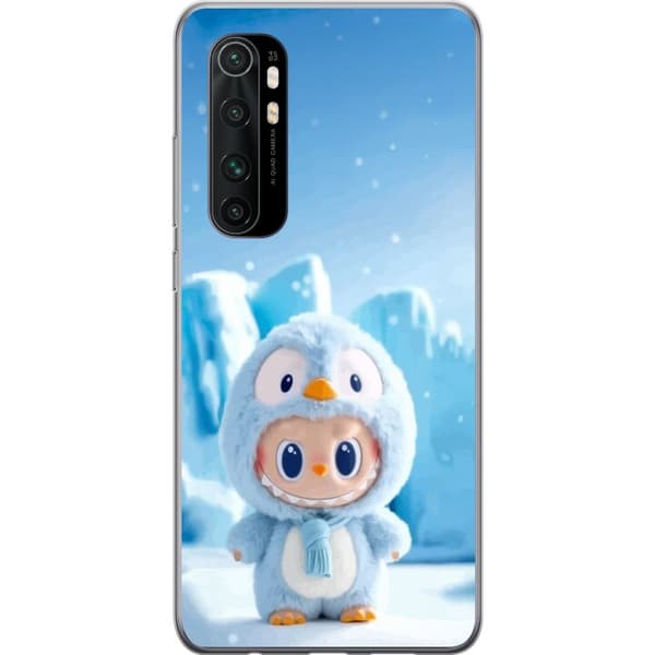 Xiaomi Mi Note 10 Lite Gennemsigtig cover sort ridder fortnite