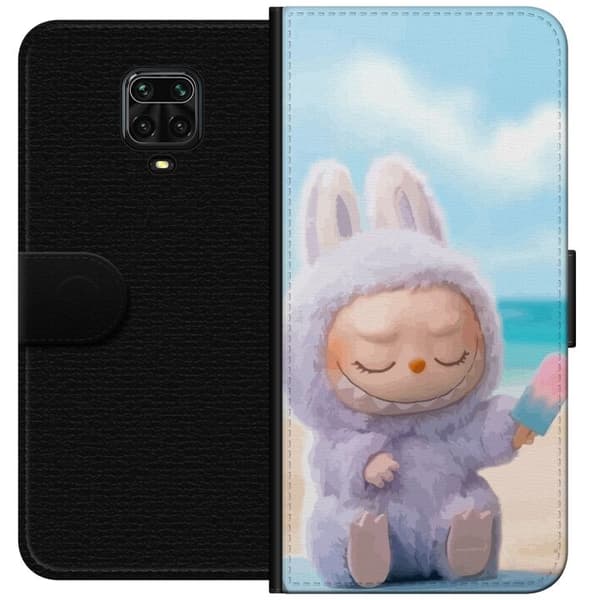 Xiaomi Redmi Note 9 Pro Tegnebogsetui Labubu Lyserød Stemning