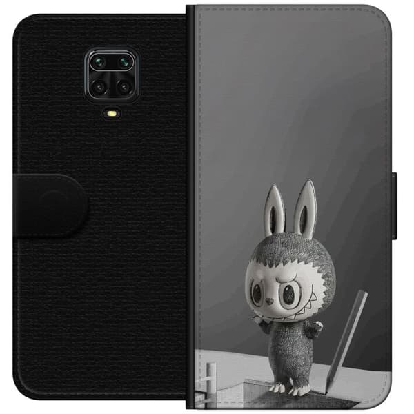 Xiaomi Redmi Note 9 Pro Lompakkokotelo Pop Mart MEGA LABUBU LABUBU Sketch 1000%