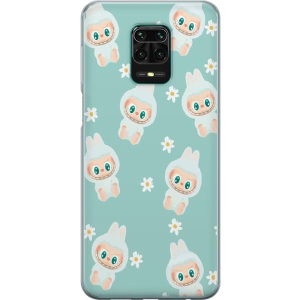 Xiaomi Redmi Note 9 Pro Genomskinligt Skal Labubu Candy Vibes – Söt och färgglad monsterstil
