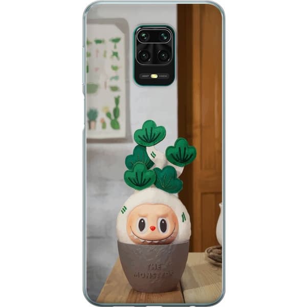 Xiaomi Redmi Note 9 Pro Genomskinligt Skal THE MONSTERS Naughty Plants