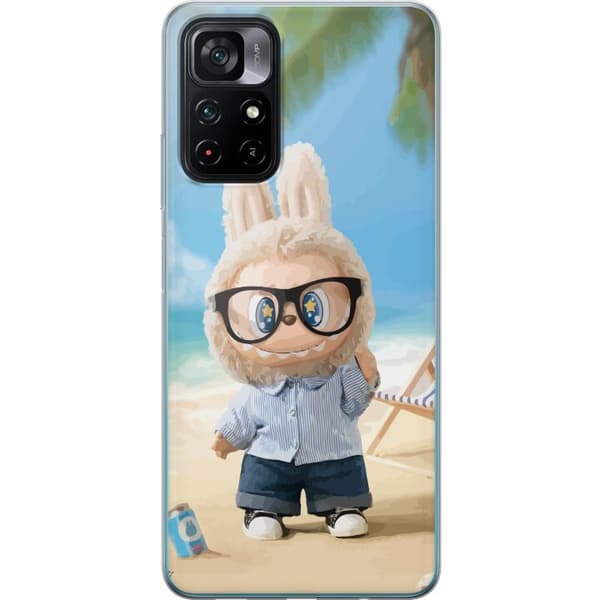 Xiaomi Poco M4 Pro 5G Gennemsigtig cover Labubu Mørke Drømme