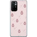 Miniatyrbillede 1 af 3: Xiaomi Poco M4 Pro 5G Gennemsigtig cover Labubu Neon Pop - Neonfarvet pop art monster