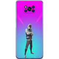Miniatyrbilde 1 av 3: Xiaomi Poco X3 Pro Gjennomsiktig deksel svart ridder fortnite