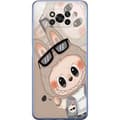 Miniatyrbilde 1 av 3: Xiaomi Poco X3 Pro Gjennomsiktig deksel Labubu Rainbow Chaos