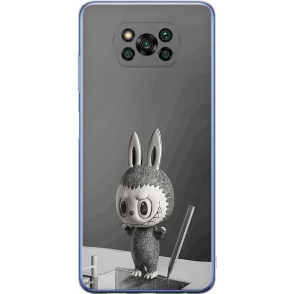 Xiaomi Poco X3 Pro Genomskinligt Skal Pop Mart MEGA LABUBU LABUBU Sketch 1000%