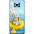 Miniatyrbillede 1 af 3: Xiaomi Poco X3 Pro Gennemsigtig cover Labubu Stripe Attack - Striber møder monstre