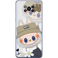Miniatyrbilde 1 av 3: Xiaomi Poco X3 Pro Gjennomsiktig deksel Labubu Minimal Mood - Enkel og stilig monsterdesign