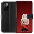 Miniatyrbild 1 av 3: Xiaomi Redmi 10 Plånboksfodral Pop Mart The Monsters Labubu Best of Luck Vinyl Plush Doll