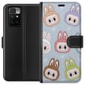 Miniatyrbild 1 av 3: Xiaomi Redmi 10 Plånboksfodral Labubu Star Pattern – Stjärnmönstrat med monsterlook