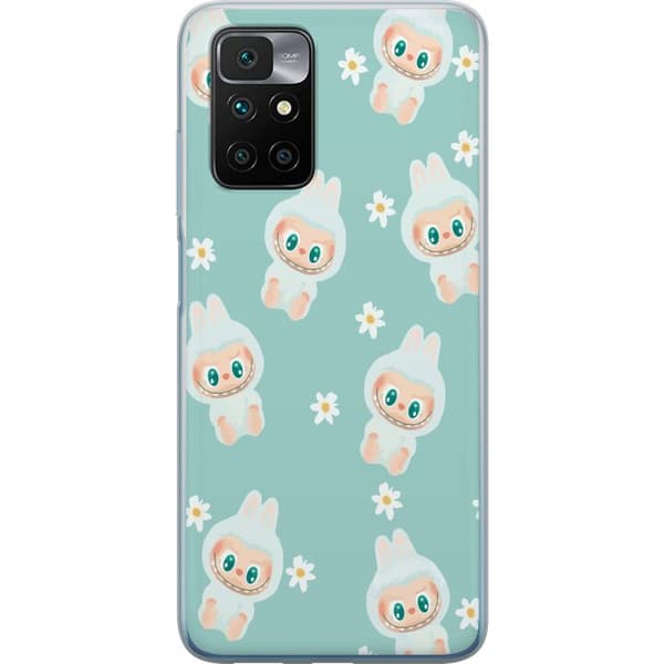 Xiaomi Redmi 10 Gjennomsiktig deksel Labubu Candy Vibes
