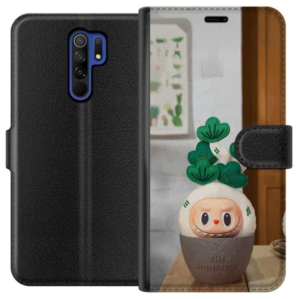 Xiaomi Redmi 9 Plånboksfodral THE MONSTERS Naughty Plants