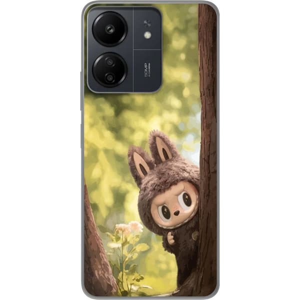 Xiaomi Redmi 13C Genomskinligt Skal Labubu Graffiti Vibes – Gatukonst i monsterform