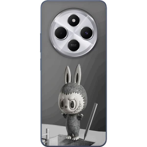Xiaomi Redmi 14C Gennemsigtig cover Pop Mart MEGA LABUBU LABUBU Sketch 1000%