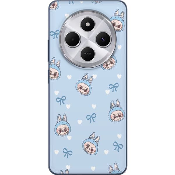Xiaomi Redmi 14C Gennemsigtig cover Labubu Ildånd